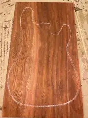 Redwood One Piece Guitar Top Luthier Material .40 x 14 x 24" #C-836