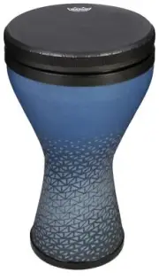 Remo Festival Doumbek - 10" Royal Blue (2-pack) Bundle