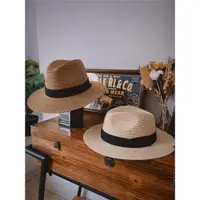 在飛比找ETMall東森購物網優惠-巴拿馬草帽夏季防曬遮陽帽可折疊復古西部紳士禮帽