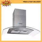 Devanti Range Hood Rangehood 900mm 90cm | Exhaust Kitchen Canopy Stainless Steel