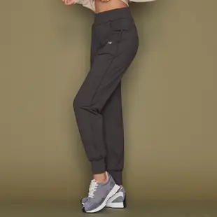 STL yoga 韓國 女 厚磅刷絨毛 運動休閒長褲 地鐵束口褲 Metro Jogger WARM發熱保暖柔軟 Mustang巧克力咖啡