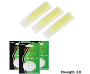 3PCS Clarinet Reeds Strength 1.5/2.0/2.5 Clarinet Resin Reeds