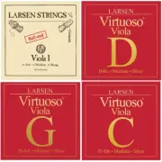 Larsen Viola String Set 4/4 With Ball , Loop A Medium , Long , Soloist