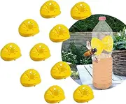 10Pack Hornet Traps Outdoor Hanging Indoor Outdoor Reusable Wasp Traps Hornet Hanging for Yellow Jackets Bee Catcher