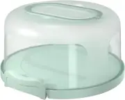 Portable Round Cake Carrier Serving Tray-10" Cake w/ Handle,Container Holds Pie