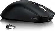 MAMBASNAKE x Attack Shark X3MAX Wireless Gaming Mouse,PixArt PAW3950 42000 DPI,49g Ultralight Tri-Mode(BT5.4/2.4GHz/Wired), 1K Polling Rate Programmable Computer Mice for PC/MAC/Win - Black