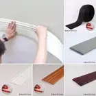 Soft Wall Edge Strip Sticker Self Adhesive Skirting Board Waist Line Trim Decor