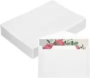 sourcing map 220 Pack Vellum Jackets, 5x7 Inch Vellum Paper Pre-Folded Triangle Vellum Envelopes Transparent 53GSM for Wedding Invitation Accessories Bridal Showers Birthdays Wraps