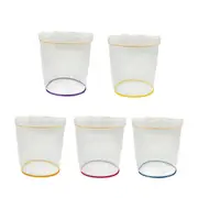 5pcs 5 Gallon Filter Bag Bubble Bag Herbal Ice Essence Extractor Kit Set Micron Drawstring Extraction Bags