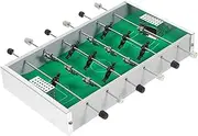Vaguelly Foosball Machine Tabletop Soccer Desktop Football Game Mini Foosball Tables Tabletop Soccer Table Household Football Game Alloy