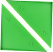 CIYODO 2pcs Table Corner Protector: Triangle Foosball Table Corner Parts Football Guard Machine Accessories for Tables