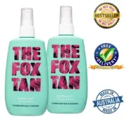 The Fox Tan Australian Rapid Mist Pack Speed Up Tanning Process 120 ml 2 Pack