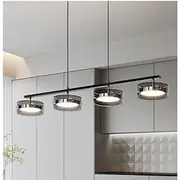 Modern Dining Room Pendant Light Glass Lampshade Hanging Lamp Reaturant Bar Led Chandeliers