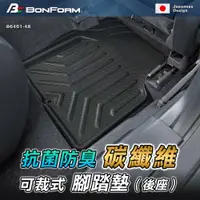 在飛比找PChome24h購物優惠-日本【BONFORM】(二入) 碳纖維可裁式抗菌.防臭腳踏墊