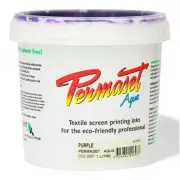 AquaPrint Purple Fabric Ink - Vibrant 1Litre Solution for Stunning Fabric Printi