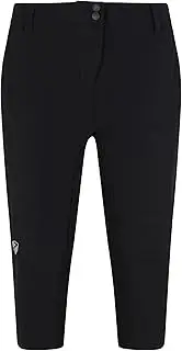 [Ziener] Nestla Women's Outdoor Shorts/Cycling/Hiking Trousers - Breathable, Quick-Drying, Elastic, Black, EU 40