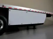 Tamiya Spoiler Side protection guards rail R/C 1/14 Tractor Flatbed Trailer