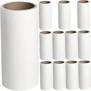 Abaodam 12Pcs Household Lint Roller Portable Fur Remover for Cats Easy to Use Lightweight Practical Lint Roller for Efficient Cleaning