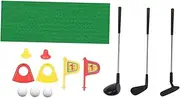 QSTDGVPW Mini Kids Toy Club Set, Practice with Holder with Flag for Girls 3-5 Toddlers Aged 3 4 5 6 Children