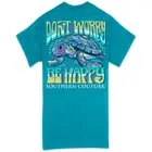 Southern Couture Classic Don't Worry Be Happy Turtle T-Shirt