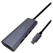 Cruxtec 5-in-1 USB-C Dock with 100W Power Delivery
