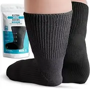 Bariatric Socks Extra Wide, Diabetic Socks for Women, Lymphedema Socks, Extra Wide Socks for Swollen Feet, Non-Binding Socks