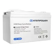 135AH 12V AGM Battery AMP Lead Acid SLA Deep Cycle Battery Dual Solar Power