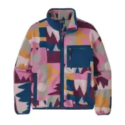 Patagonia Synchilla Full Zip Fleece Jacket Women's S Frontera Marble Pink 22955