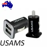 Dual 2 Port USB 3.1A 12V Universal Car Socket Cigarette Lighter Adapter Charger