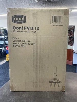 Ooni Pizza Ovens Fyra 12 Wood Pellet Pizza Oven - UU-POAD00