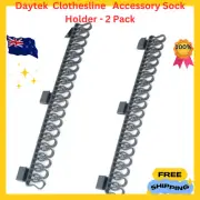 2x Daytek Clothesline Accessory Sock Holder - 2 Pack Free Delivery