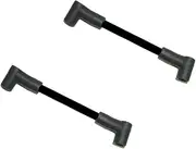 PARTSRUN 2PCS Performance Premium Marine Spark Plug Wire 6" for OMC Johnson Evinrude Spark Plug Wire Leads Sierra 18-8816-1 ZF478V