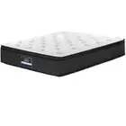 Giselle Bedding QUEEN Mattress Bed 7 Zone Euro Top Pocket Spring Firm Foam Beds