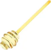 OHPHCALL Honey Stirring Rod Stick Transparent Honey Stirrer Kitchen Honey Pot Stick for Fruits Jam Stirring and Cocktail Mixing Light