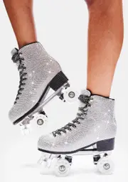 [Poster Grl] Icy Billionaire Bling Roller Skates