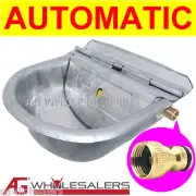 STAINLESS WATER TROUGH BOWL AUTOMATIC - DOG HORSE CHICKEN DRINKING