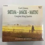 SMETANA, JANACEK, MARTINU / COMPLETE STRING QUARTETS 5CD 全新