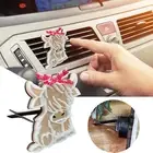 Cow Perfume Aromatherapy Aroma Diffuser Car Air Freshener Clip Vent Fragrance AU