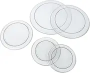 5 Pcs Standard Drumheads PET Drum Head Set for Drum Replacement Sizes 12 13 14 16 22 Inch