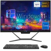 Aio All IN One Touch Screen I7 24 " Windows 11 16gb 240gb Full HD PC Computer_
