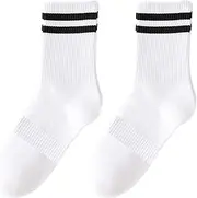[Legou] Women's Socks Summer Thin Breathable Solid Color Socks 2 pairs