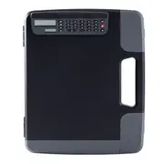 A4 Folder with Calculator A4 File Box Business Folder Storage Box Manager Conference Calculator School Office Stationery