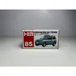 TOMICA NO.85 MITSUBISHI PAJERD CONTROL VEHICLE舊藍標