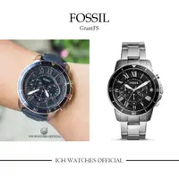 在飛比找蝦皮購物優惠-美國 FOSSIL羅馬時標系列-三眼計時腕錶手錶男錶女錶情侶