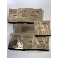 在飛比找蝦皮購物優惠-LANCOME 蘭蔻 絕對完美黃金玫瑰修護乳霜1ml 眼霜 