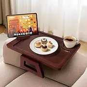 Couch Tray & Sofa Armrest Table - Multi-Functional Arm Trays for Couch, Perfect Sofa Arm Tray for Snacks & Drinks