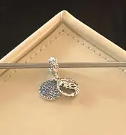 ~ Genuine Authentic Pandora Disney Frozen Elsa and Nokk Dangle Charm 798456C0