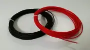 UL1107-02-100 100 FT 22 GAUGE - STRANDED HOOK UP WIRE- 50 FT EACH RED AND BLACK