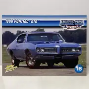 CARD ONLY: Johnny Lightning Trading Card 1968 Pontiac GTO