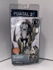 Portal 2 P-Body 7" Action Figure LED Aperture Neca Valve New Sealed -Read